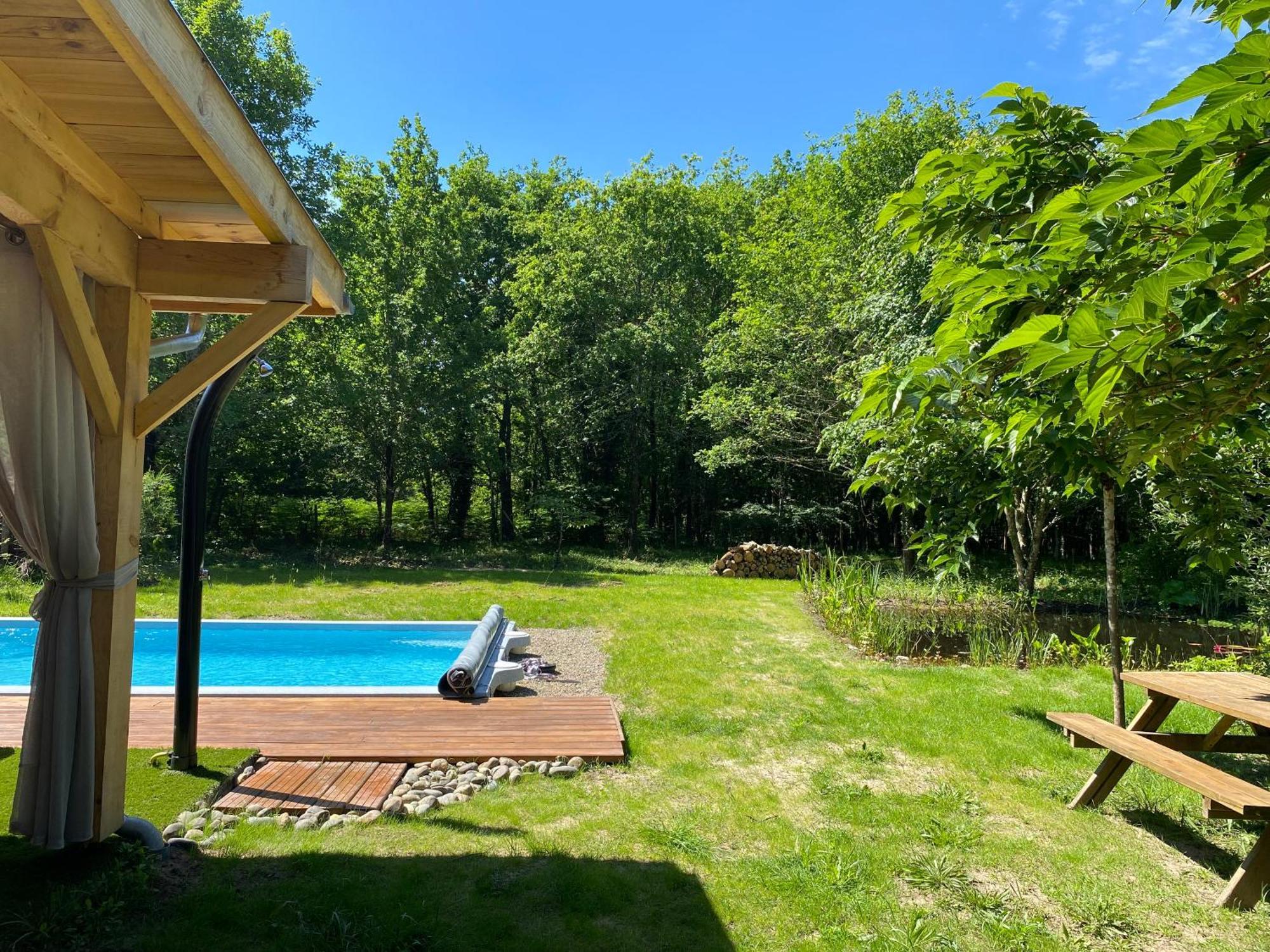Gites & Spa De Charme " Ploum" Pouydesseaux Exterior photo